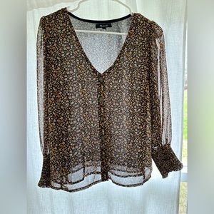 Madewell floral top